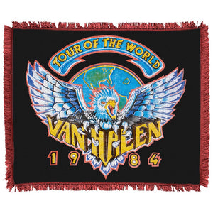 1984 Eagle Logo Woven Blanket